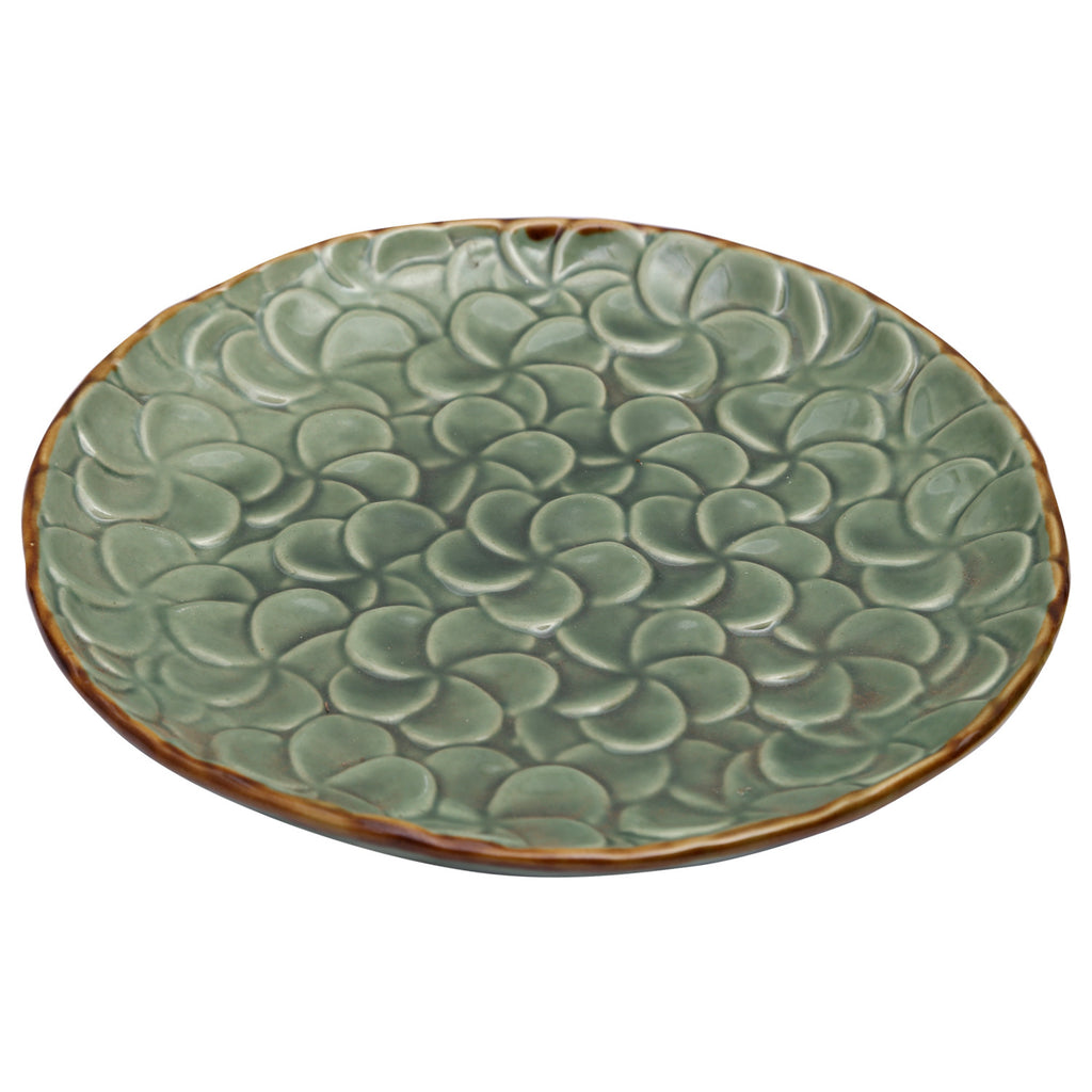 ICFPL Ceramic Frangipani Round