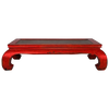 KKTR1 Korean Red Distressed Coffee table
