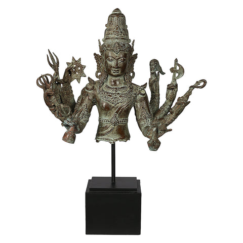 IT4sBrS Bronze Vishnu Sculpture