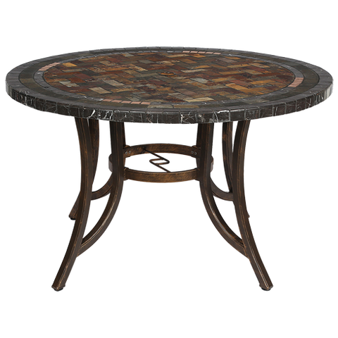 COR1 - Chinese Outdoor Stone Table -Round
