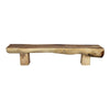 IATB Wooden Log Bench