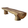 IATB Wooden Log Bench